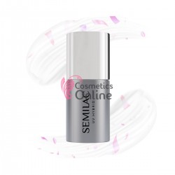 Top Coat Semilac cu sclipici No Wipe T23 Flower Flakes 7ml